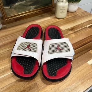 Air Jordan Red Slides